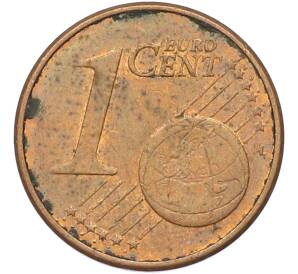 1 евроцент 2002 года D Германия — Фото №2