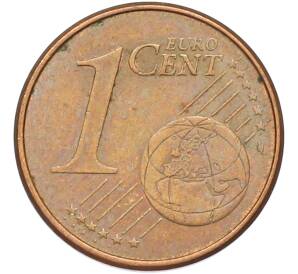 1 евроцент 2008 года Испания — Фото №2