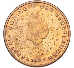 2 евроцента 2003 года Нидерланды — Фото №1