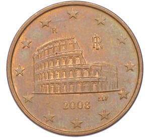 5 евроцентов 2008 года Италия — Фото №1