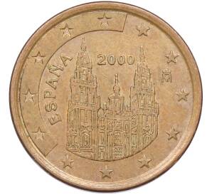 5 евроцентов 2000 года Испания — Фото №1