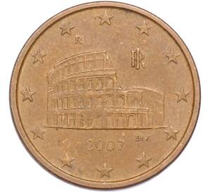 5 евроцентов 2007 года Италия — Фото №1