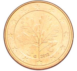 5 евроцентов 2012 года G Германия — Фото №1