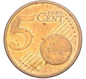 5 евроцентов 2002 года D Германия — Фото №2