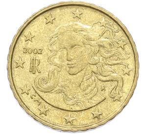 10 евроцентов 2002 года Италия — Фото №1