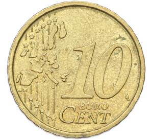 10 евроцентов 2002 года Италия — Фото №2