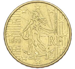 10 евроцентов 1999 года Франция — Фото №1