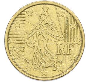 10 евроцентов 2002 года Франция — Фото №1