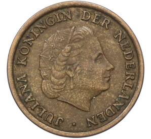 1 цент 1951 года Нидерланды — Фото №2