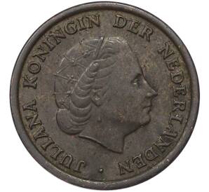 1 цент 1955 года Нидерланды — Фото №2