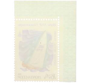 Почтовая марка 16+6 копеек 1978 года «Игры XXII Олимпиады — Парусная регата (Таллин)» (с полем) — Фото №2