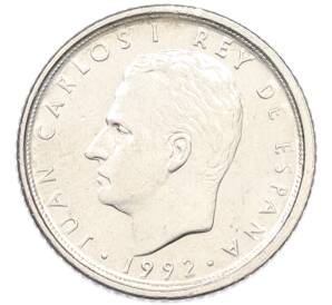 10 песет 1992 года Испания — Фото №2