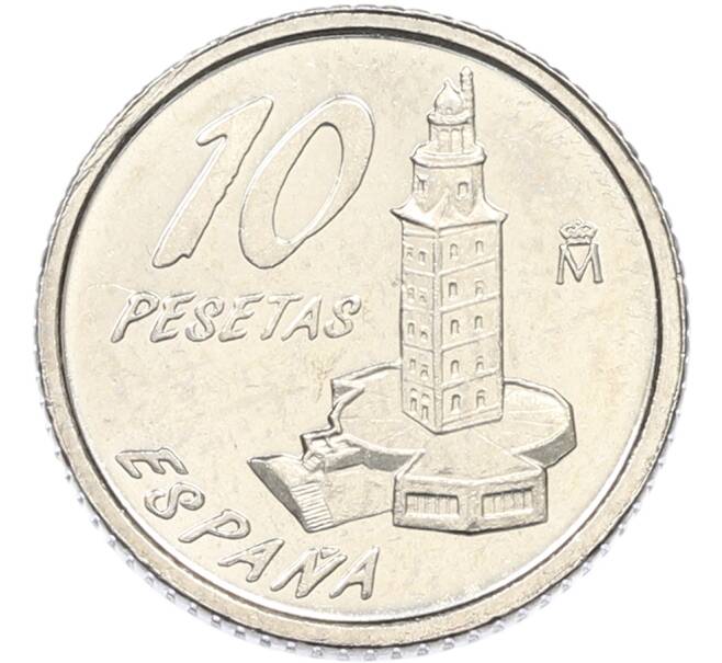 Монета 10 песет 1996 года Испания «Эмилия Пардо Басан» (Артикул: K12-84252) — Фото №2