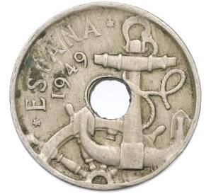 50 сентимо 1949 года Испания — Фото №2