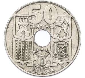 50 сентимо 1949 (62) года Испания — Фото №1