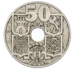 50 сентимо 1949 (62) года Испания — Фото №1