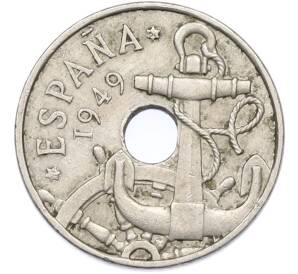 50 сентимо 1949 (62) года Испания — Фото №2