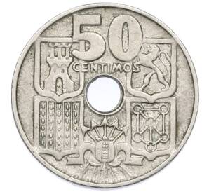 50 сентимо 1963 (64) года Испания — Фото №1