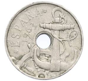 50 сентимо 1963 (64) года Испания — Фото №2
