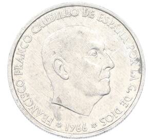 50 сентимо 1966 (73) года Испания — Фото №2