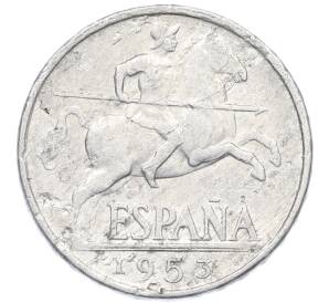 10 сентимо 1953 года Испания — Фото №1