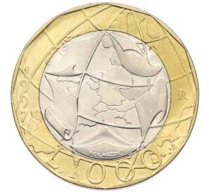 1000 лир 1997 года Италия — Фото №1