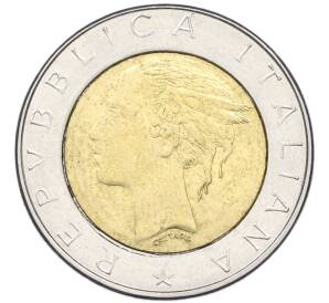 500 лир 1982 года Италия