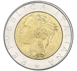 500 лир 1983 года Италия — Фото №2