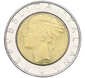 500 лир 1988 года Италия — Фото №2