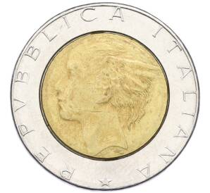 500 лир 1991 года Италия — Фото №2