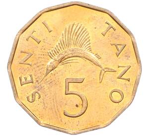5 центов 1981 года Танзания — Фото №1