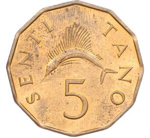 5 центов 1981 года Танзания — Фото №1