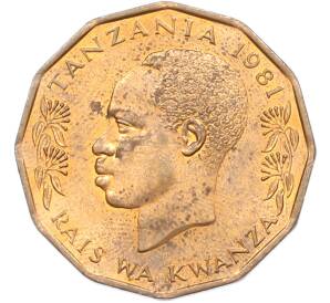 5 центов 1981 года Танзания — Фото №2