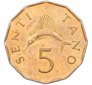 5 центов 1984 года Танзания — Фото №1