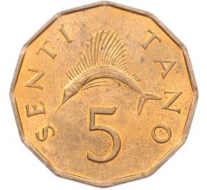 5 центов 1984 года Танзания — Фото №1