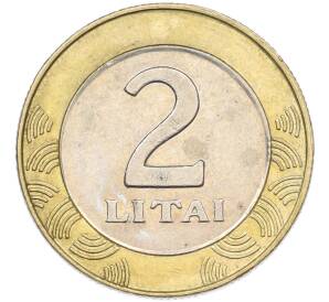 2 лита 2008 года Литва — Фото №1