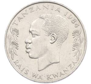 1 шиллинг 1984 года Танзания — Фото №2