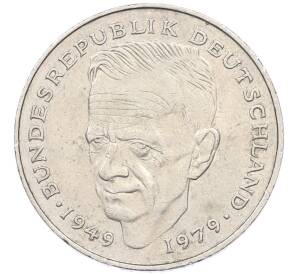 2 марки 1991 года F Германия «Курт Шумахер» — Фото №1