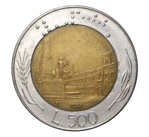 500 лир 1987 года Италия — Фото №1