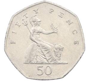 50 пенсов 1997 года Великобритания — Фото №1