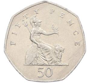 50 пенсов 1997 года Великобритания — Фото №1