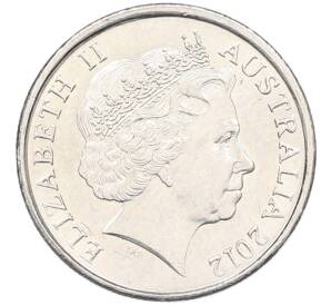 5 центов 2012 года Австралия — Фото №2