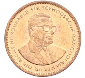 5 центов 2007 года Маврикий — Фото №2