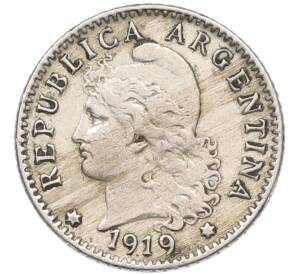 5 сентаво 1919 года Аргентина — Фото №1
