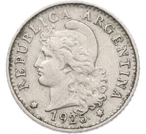 5 сентаво 1925 года Аргентина — Фото №1