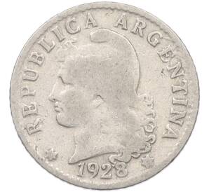 5 сентаво 1928 года Аргентина — Фото №1