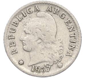 5 сентаво 1937 года Аргентина — Фото №1
