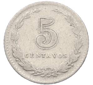 5 сентаво 1937 года Аргентина — Фото №2