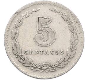 5 сентаво 1939 года Аргентина — Фото №2