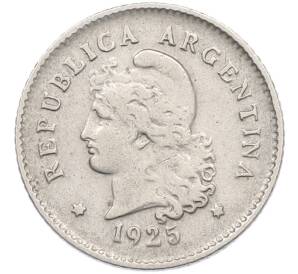 10 сентаво 1925 года Аргентина — Фото №1